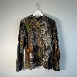 Ducks Unlimited Canada Camouflage Long Sleeve Fleece Shirt